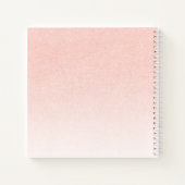 Carnet Lettres à ma petite-fille garde la mémoire rose (Dos)