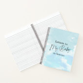 Carnet Lettres à mon bébé dans le ciel (Intérieur)
