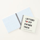 Carnet Lettres à mon futur adolescent – Souvenir personna (Intérieur)