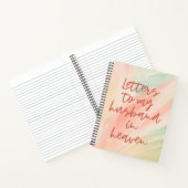 Carnet Lettres À Mon Mari Dans Le Ciel (Intérieur)