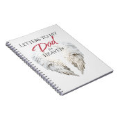 Carnet Lettres à mon père au Ciel (Côté Droit)