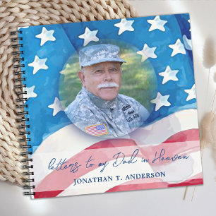 Carnet Lettres À Papa Ciel Photo Patriotique Militaire