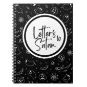 Carnet Lettres à Satan - Halloween (Devant)