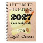 Carnet Lettres au jalon futur (Devant)