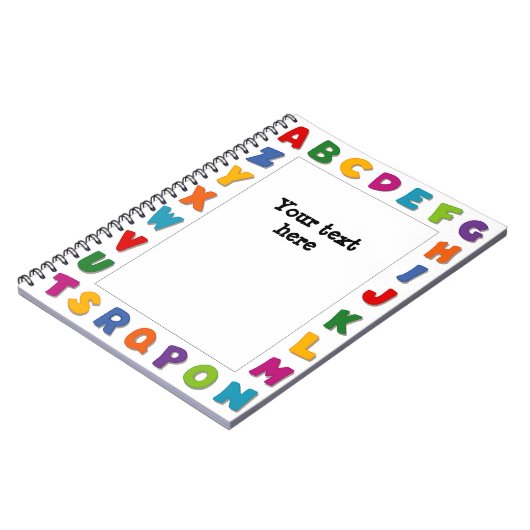 Carnet Lettres Cadres (Côté gauche)