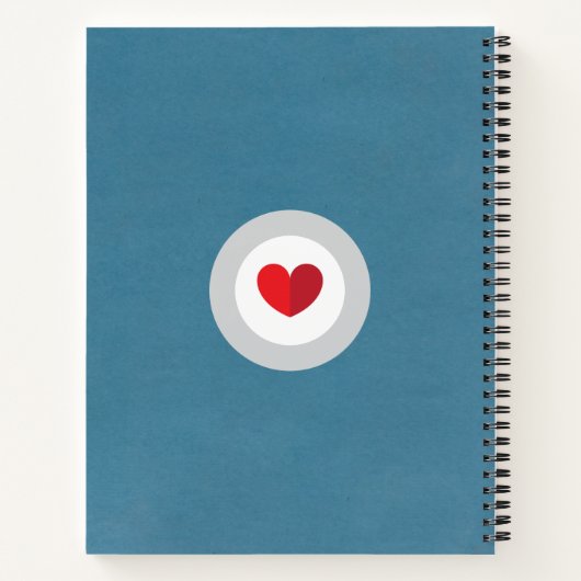 Carnet Lettres d'amour (Dos)