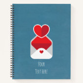 Carnet Lettres d'amour (Devant)