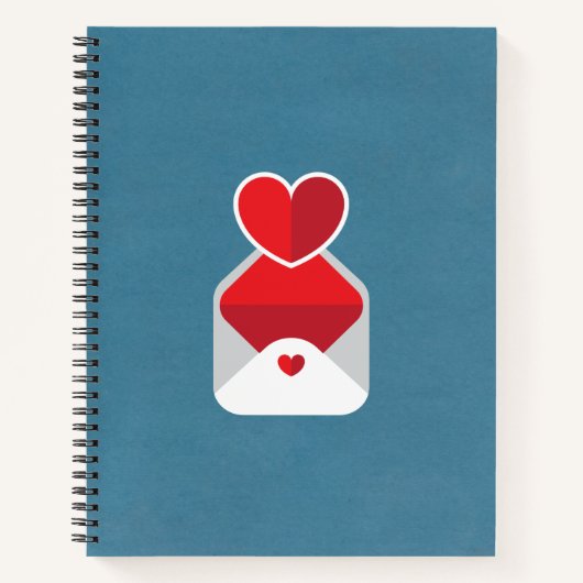 Carnet Lettres d'amour (Devant)