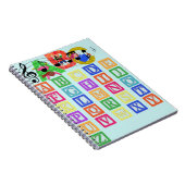 Carnet Lettres de bloc (Côté Droit)