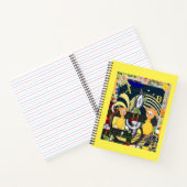 Carnet Lettres de suivi alphabétique Feuilles Mice (Intérieur)