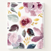 Carnet Lettres florales à ma fille (Dos)