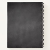 Carnet Lettres personnalisables à mon petit-fils (Dos)