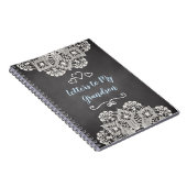 Carnet Lettres personnalisables à mon petit-fils (Côté Droit)