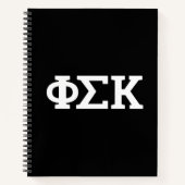 Carnet Lettres Phi Sigma Kappa (Devant)