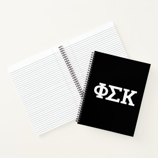 Carnet Lettres Phi Sigma Kappa (Intérieur)