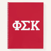 Carnet Lettres Phi Sigma Kappa (Devant)