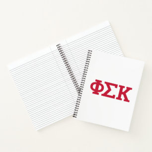 Carnet Lettres Phi Sigma Kappa