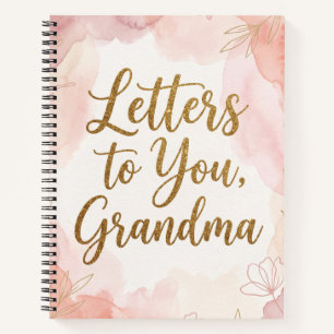 Carnet Lettres pour toi, Grand-mère : Belle aquarelle
