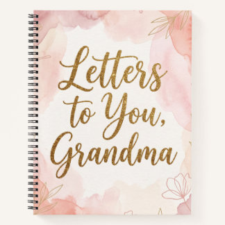 Carnet Lettres pour toi, Grand-mère : Belle aquarelle