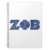 Carnet Lettres Z Phi B Bandana (Devant)