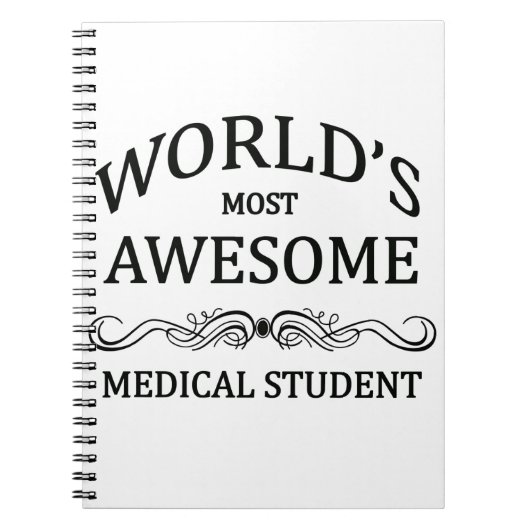 Carnet L'étudiant en médecine le plus impressionnant du (Devant)