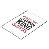 Carnet L'euro visite de Stephen King (Côté gauche)