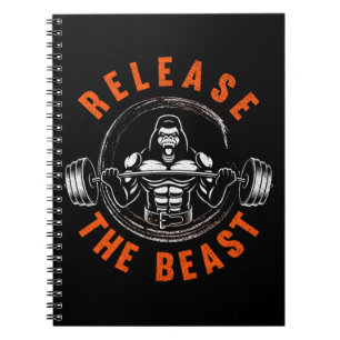Carnet Levage de poids Gorilla Levage de la bête