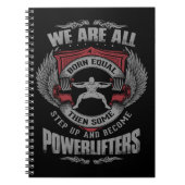 Carnet Levage de puissance - STEP UP - Gym entraînement M (Devant)