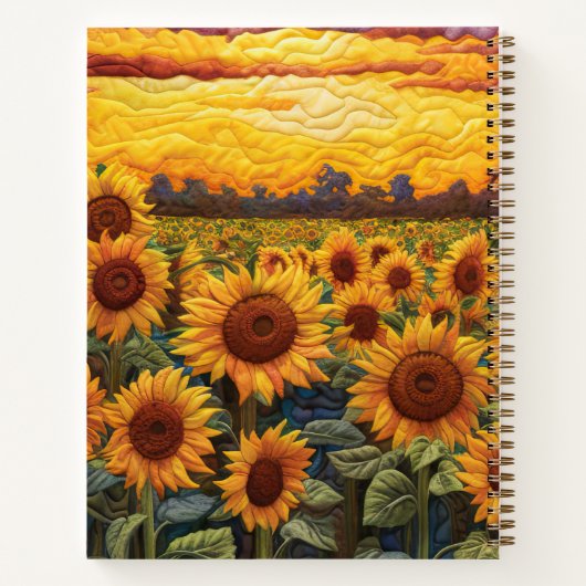 Carnet Levée de soleil rustique (Dos)