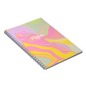 Carnet Lever Abstrait du printemps (Côté Droit)