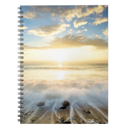 Carnet Lever de soleil d'or (Devant)