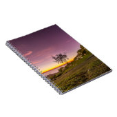 Carnet Lever de soleil sur la plage dans Florianopolis (Côté Droit)