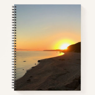 Carnet Lever de soleil sur le détroit de Long Island