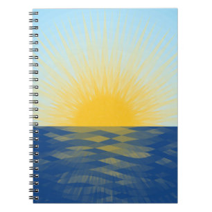 Carnet Lever de soleil sur l'océan Nouveaux débuts
