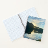 Carnet Lever de soleil sur un lac de Géorgie (Intérieur)