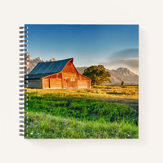 Carnet Lever du soleil à Moulton Barn (Devant)