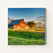 Carnet Lever du soleil à Moulton Barn (Dos)