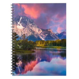 Carnet Lever du soleil à Oxbow Bend