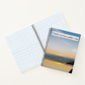 Carnet Lever du soleil doré Rivière Âme Dorée (Intérieur)