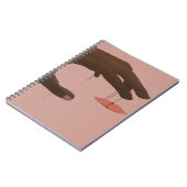 Carnet Lèvres attachées à la main (Côté gauche)