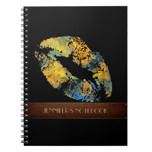 Carnet Lèvres élégantes #11 (Devant)