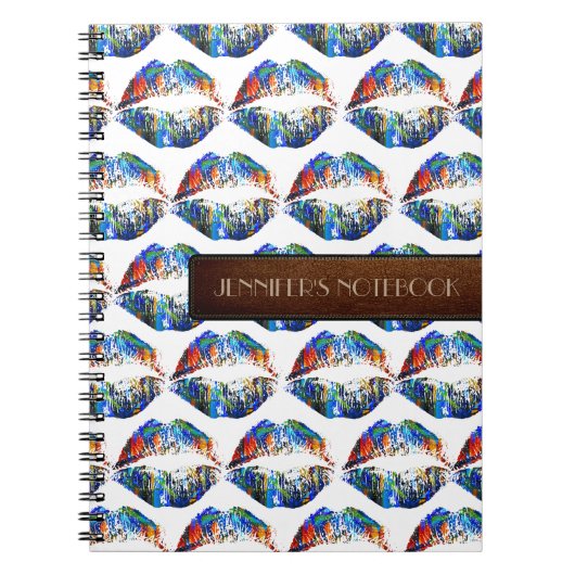 Carnet Lèvres élégantes #30 (Devant)