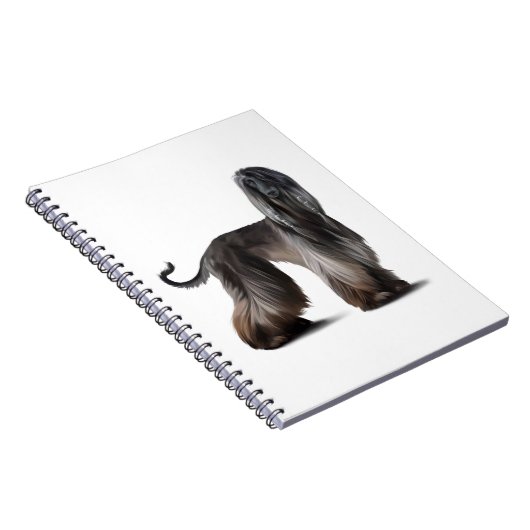 Carnet Lévrier afghan (Côté Droit)