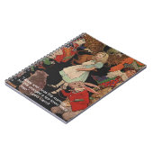 Carnet Lewis Carroll Illustration et citation de changeme (Côté gauche)