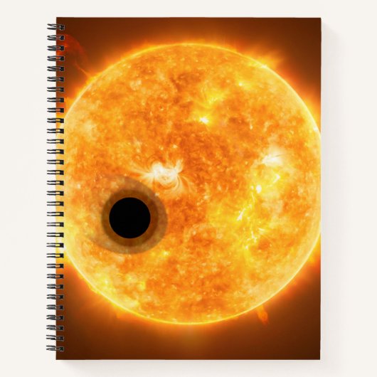 Carnet L'Exoplanet Wasp-107b Est Un Géant De Gaz (Devant)