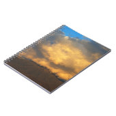 Carnet L'explosion du nuage du coucher du soleil (Côté gauche)