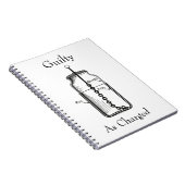 Carnet Leyden Jar coupable (Côté Droit)