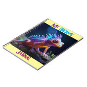 Carnet Lézard de l'espace (Côté gauche)