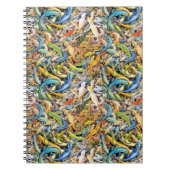 Carnet lézard forestier (Devant)