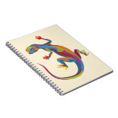 Carnet Lézard Peint (Côté Droit)